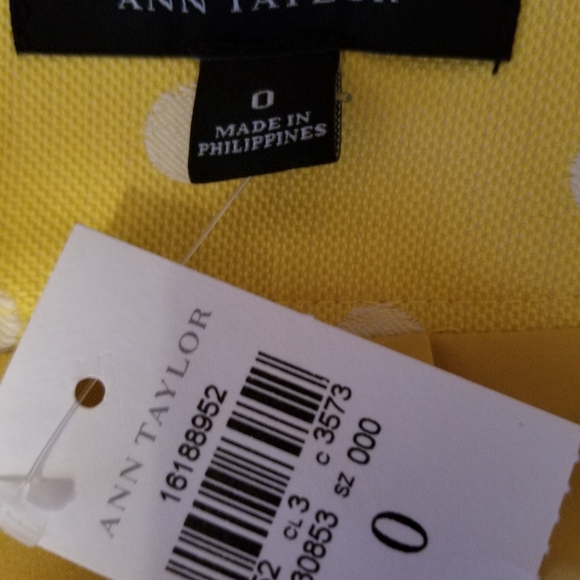 Ann Taylor polka dot pencil skirt - Picture 3 of 4